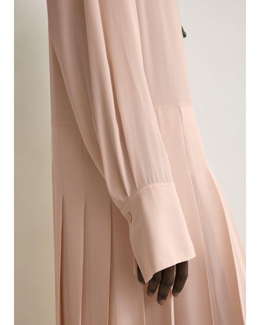 Totême  Natural Pleated Shirtdress