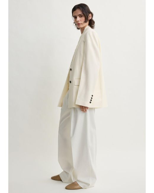 Totême  Natural Raw Lapel Jacket