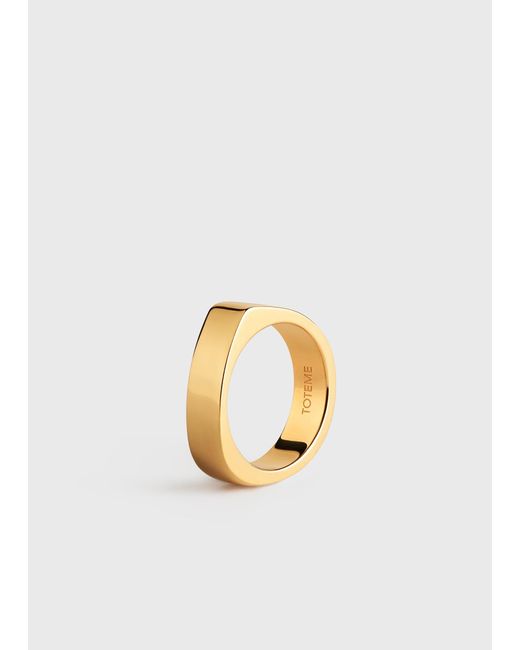 Totême  Metallic Signature Ring