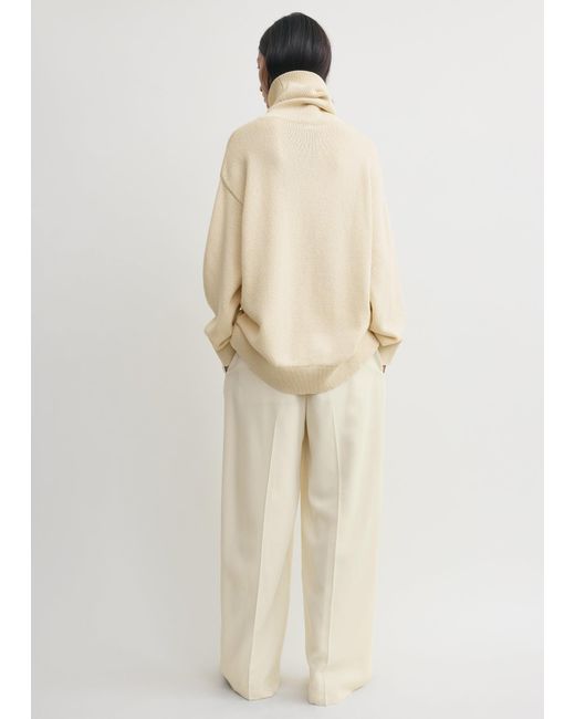 Totême Natural Longline Turtleneck