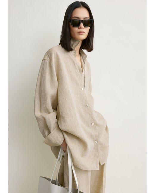 Totême Natural Oversized Summer Shirt