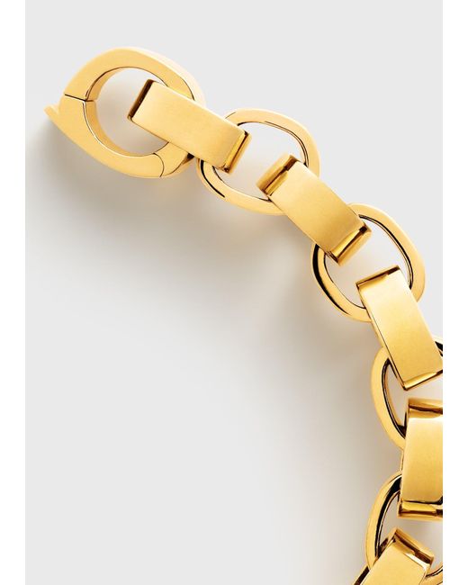 Totême  Metallic Pebble Bracelet