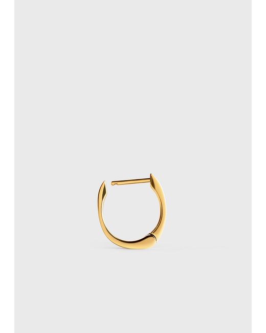 Totême White Signature Hoops