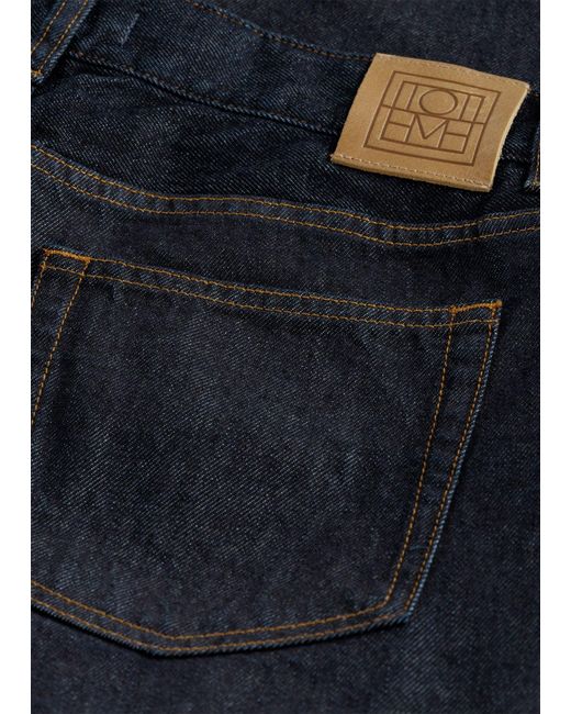 Totême  Blue Low Straight Denim