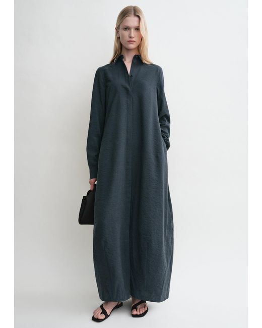 Totême  Blue Parachute Shirtdress