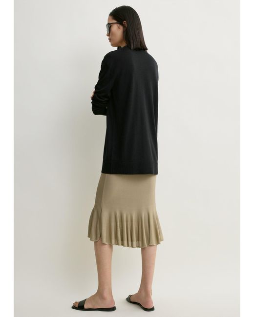 Totême Multicolor Fluted Knit Skirt