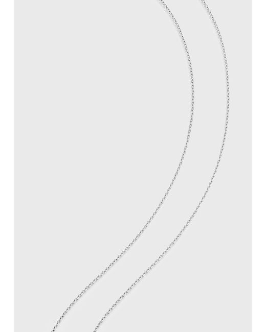 Totême White Forzatina Necklace 18Kt