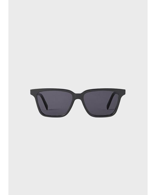 Totême Blue Square Sunglasses