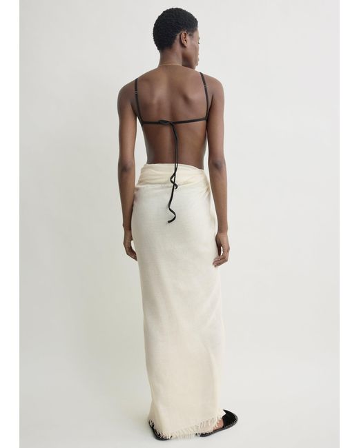 Totême Natural Scoop Bikini Top