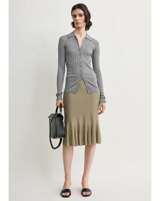 Totême  Multicolor Slim Ribbed Shirt