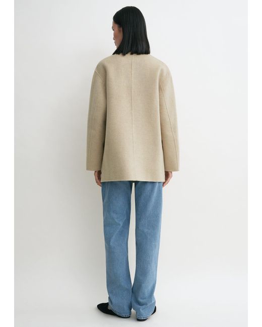 Totême  Natural Patch Pocket Doublé Jacket