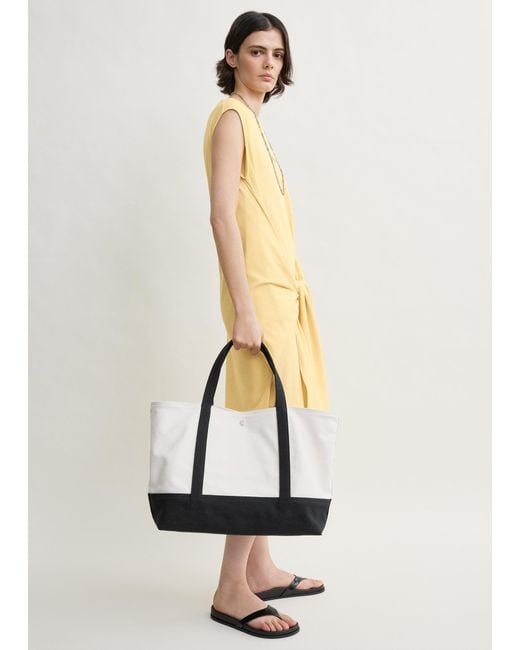 Totême  White Beach Tote Ecru