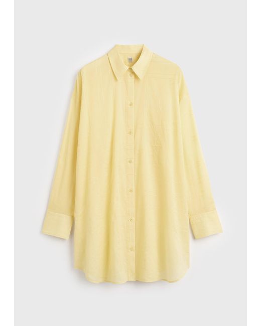 Totême Natural Long Summer Shirt