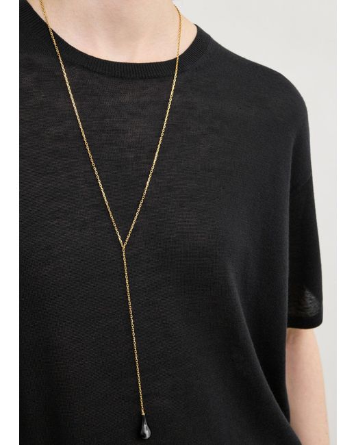 Totême Black Tee Knit