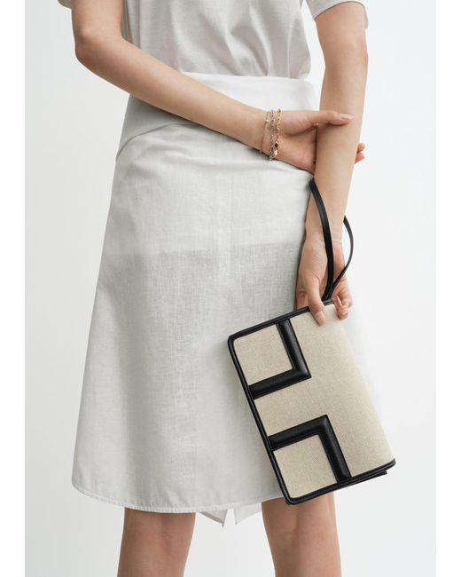 Totême White T-Flap Envelope
