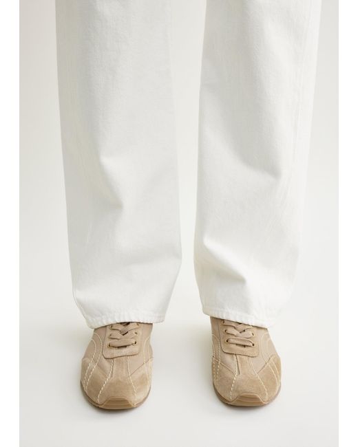 Totême  Natural Flex Sneakers Desert/Buttercup