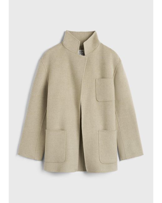Totême  Natural Patch Pocket Doublé Jacket