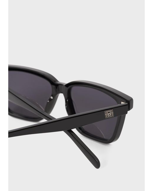 Totême Blue Square Sunglasses
