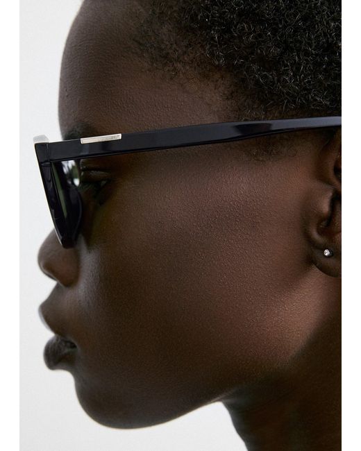 Totême Green Cateye Sunglasses