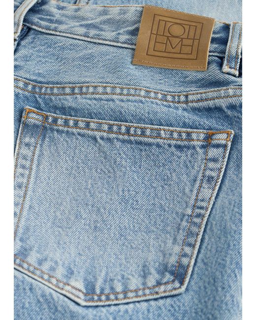Totême Blue High Slim Denim