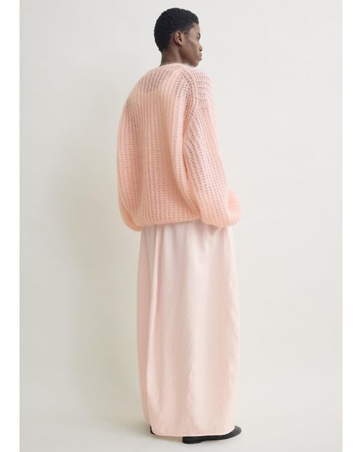 Totême Pink Puffed Knit