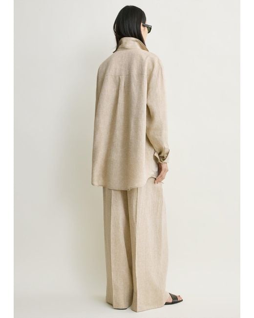 Totême Natural Oversized Summer Shirt