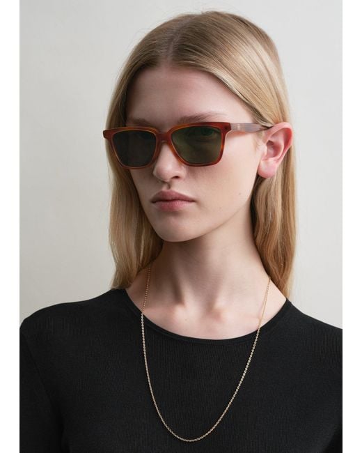 Totême  Multicolor Square Sunglasses Light