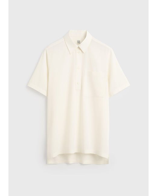 Totême Natural Fluid Polo Shirt