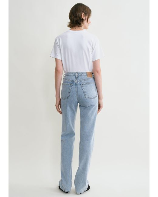 Totême Blue Classic Cut Denim Full Length