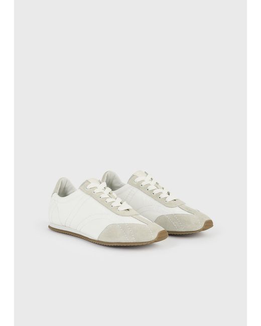 Totême  White Flex Sneakers Off-/Stone