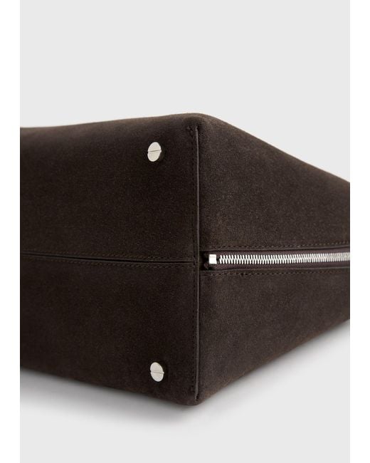 Totême  Black Medium Suede Day Tote