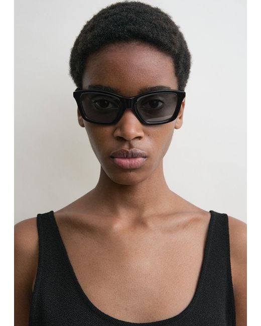Totême Black Classic Sunglasses