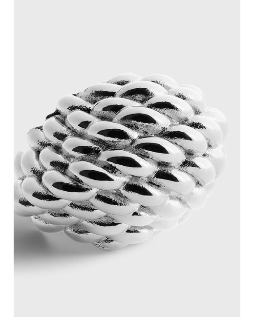 Totême White Rope Hoops