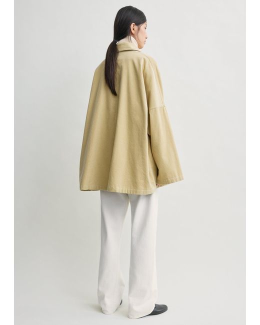 Totême White Cord Overshirt Jacket