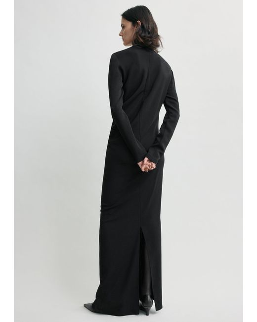 Totême  Blue Long Twist Dress