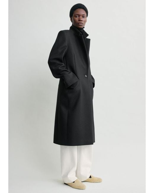 Totême  White Classic Winter Coat