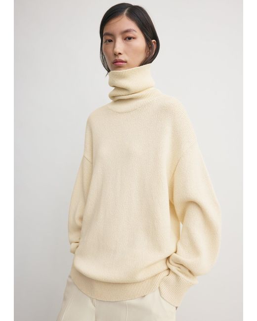 Totême Natural Longline Turtleneck