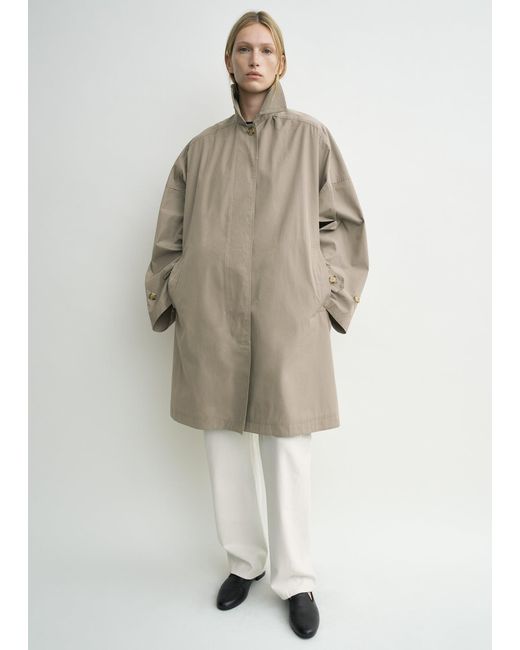 Totême  White Car Coat