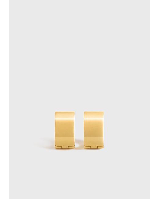 Totême White Signature Hoops
