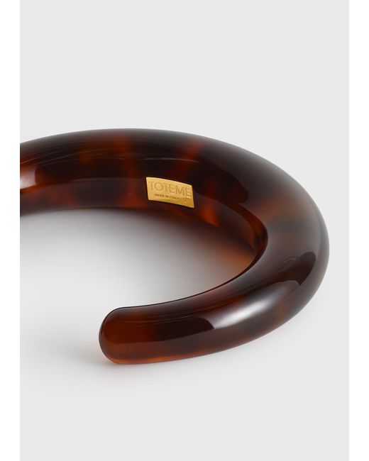 Totême  White Sculpted Cuff
