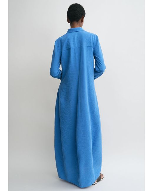 Totême Blue Parachute Shirtdress