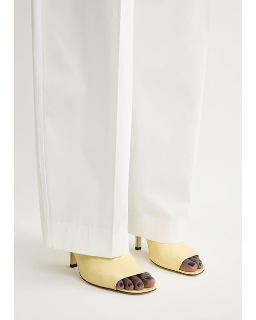 Totême Natural Contour Naplack Slingbacks