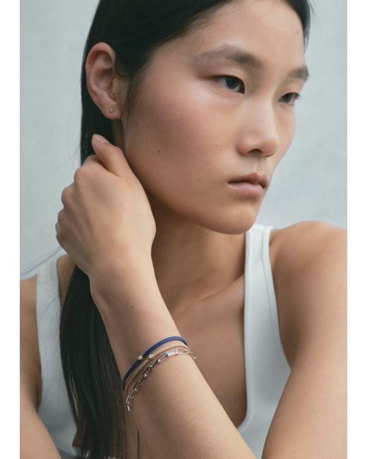 Totême White Mini Diamond Bracelet