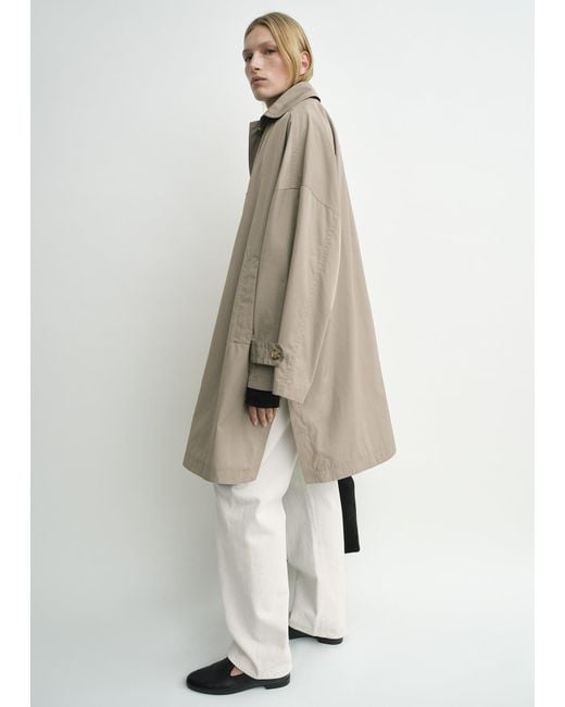 Totême  White Car Coat