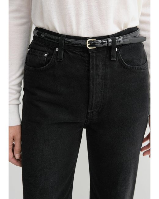 Totême White Classic Cut Denim
