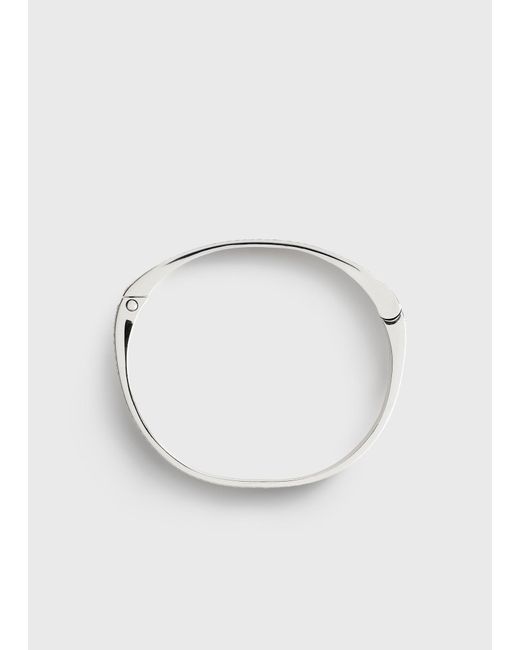 Totême  White Signature Pavé Bracelet