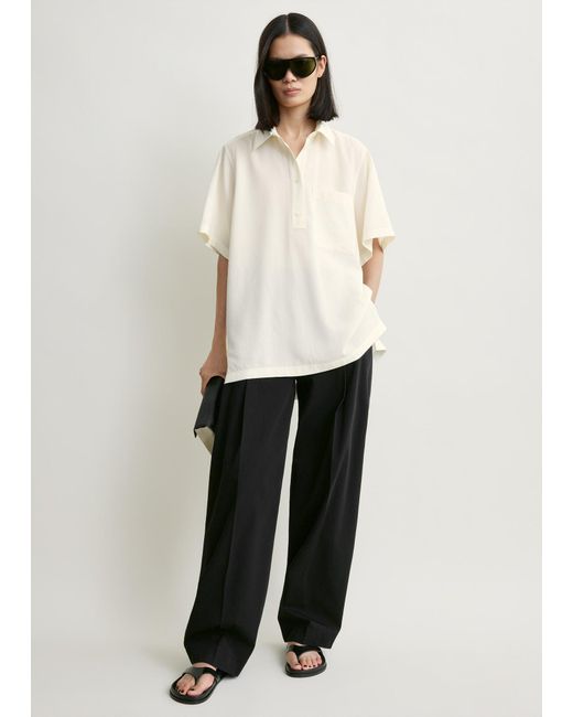 Totême Natural Fluid Polo Shirt