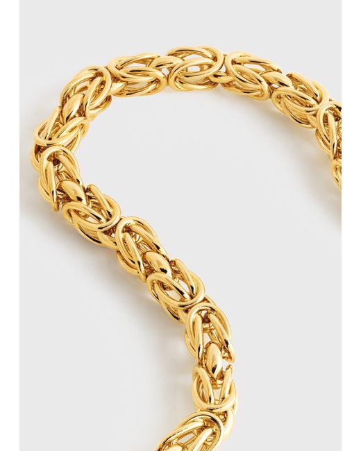 Totême  Metallic Byzantine Collar