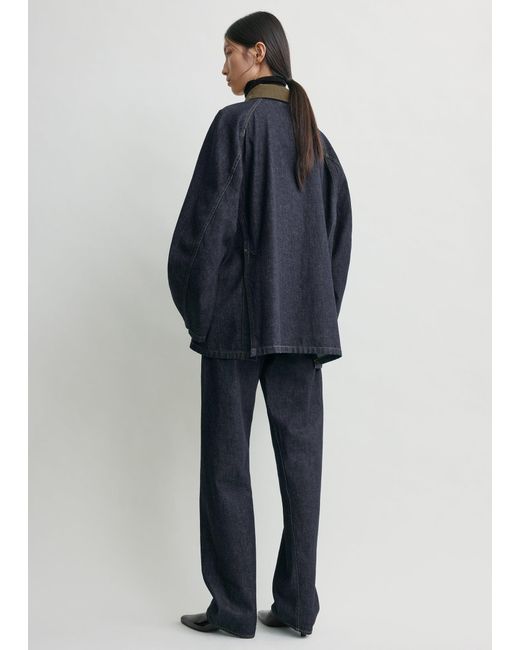 Totême  Blue Denim Country Jacket