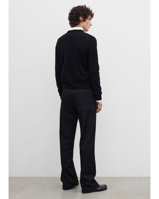 Totême Blue Cashmere Crew